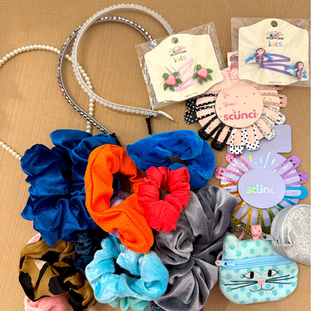 Kids Hair Accessories Set - Multicolor